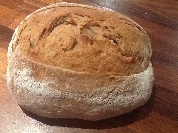 To think that a frog has no place on top of my loaf of bread