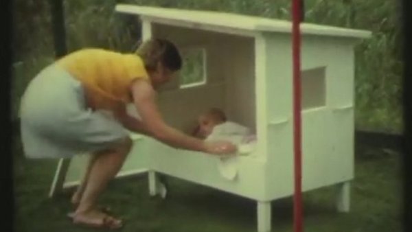 told to leave my 2 year son outside