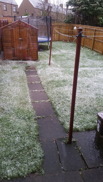 To wish the snow would go away?