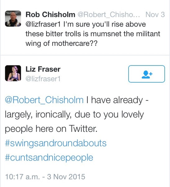 Use of child death as an analogy for sense of loss should be punishable by wearing a dimwit hat for ever more