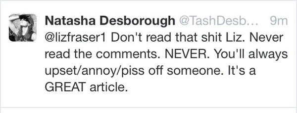 Use of child death as an analogy for sense of loss should be punishable by wearing a dimwit hat for ever more
