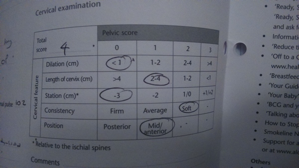 Can anyone understand my cervical examination table??