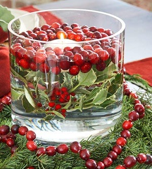 Easy Christmas table centrepiece to make?