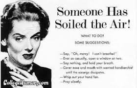 to send a stinking (no pun intended) email round at work...