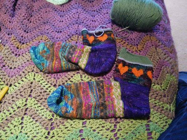 come look at my pretty yarn