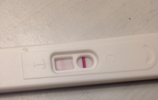 Very very faint positive pregnancy test!