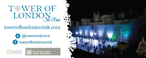 Special offer on ice skating at the Tower of London this Wednesday