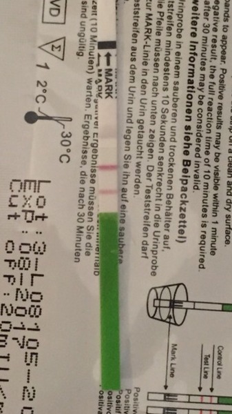 Ovulation test results, neg or pos?