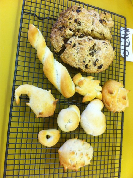 To think that a frog has no place on top of my loaf of bread