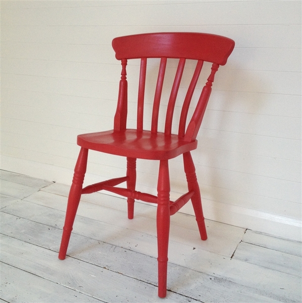 Has anyone seen  red kitchen chairs like this but smaller?