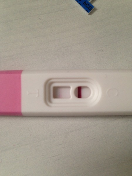 Very very faint positive pregnancy test!