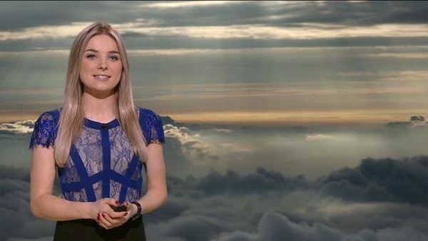 To wonder why weather presenters seem to wear evening wear to present the weather?