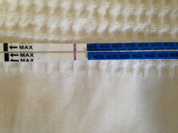 Very very faint positive pregnancy test!