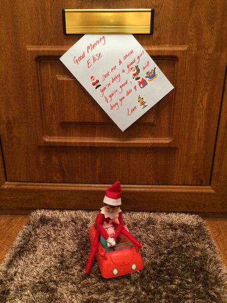 How is your Elf arriving?