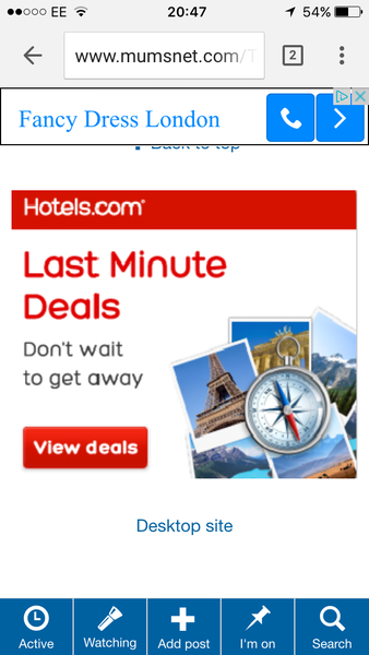 Ads - sorry for moaning