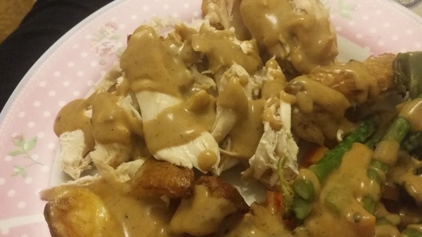 To eat this chicken?