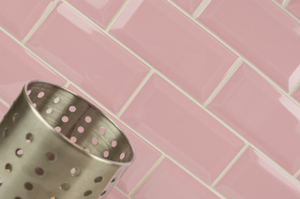 Tiles around a woodburner