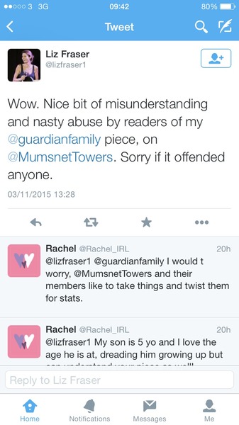 Use of child death as an analogy for sense of loss should be punishable by wearing a dimwit hat for ever more