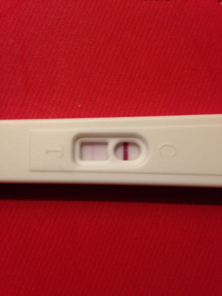 Very very faint positive pregnancy test!