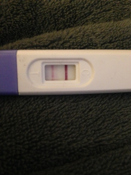 Very very faint positive pregnancy test!