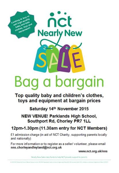 Chorley & Leyland NCT Nearly New Sale