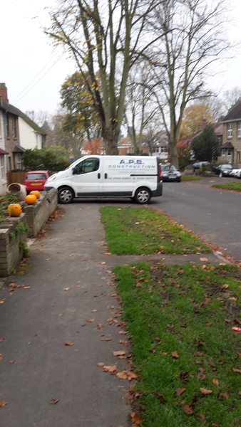 To get annoyed at cyclists in the middle of the road