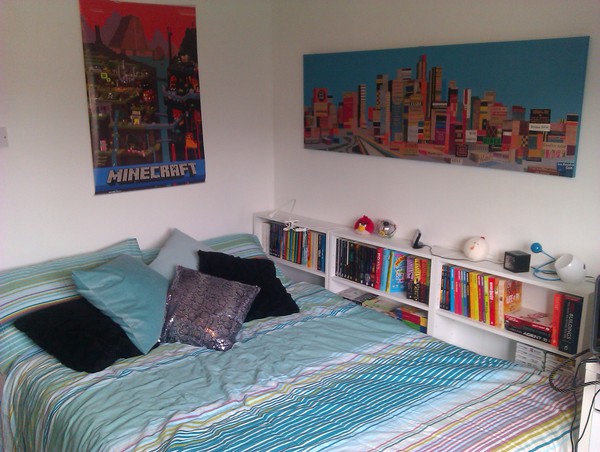 Colours/ideas for decorating a teenage boy's bedroom?