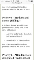 Using sibling rule then DC1 changes school!!