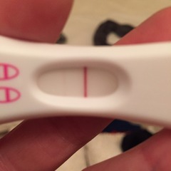 Is there a faint line?