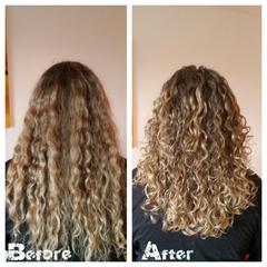 curly hair hairdresser in London?