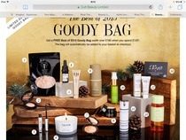 Great cult beauty goody bag!