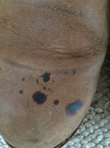 Removing Stain from Timberland Boot