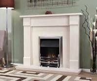Woodburner and a tiled background?