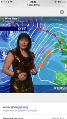 To wonder why weather presenters seem to wear evening wear to present the weather?