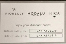 Fiorelli, Modalu and Nica discount codes