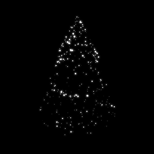 The lodger keeps changing the fairy lights setting on my Xmas tree...