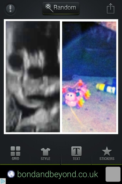 Orb in picture looks like son