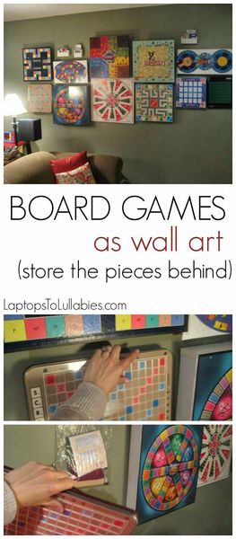 Board game storage