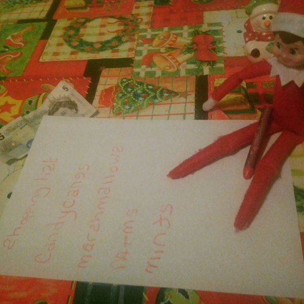 How is your Elf arriving?