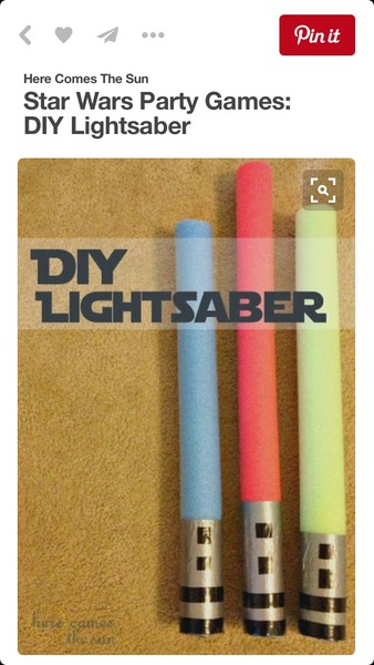 Light sabre for toddler
