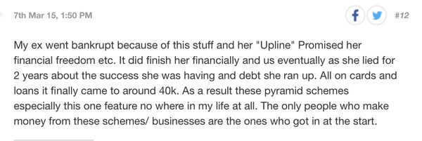 MLM bot watch - Continued discussion of the network marketing companies Forever Living, Herbal Life, Juice Plus etc as a pyramid scheme or scam