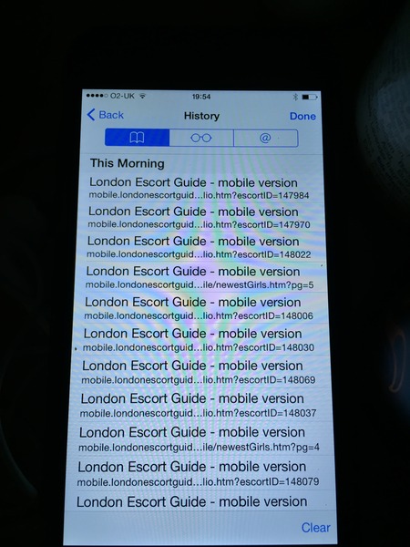 Found something interesting on partners phone...