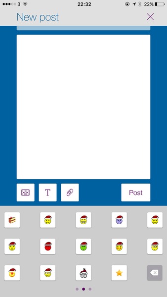 App and emojis