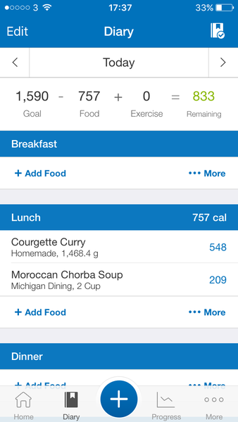 MFP to lose weight - Part 3