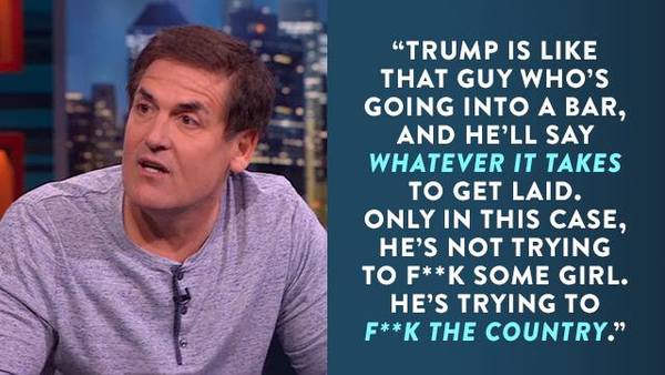 ...to think surely nobody will vote Donald Trump now?