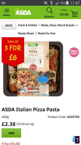 To say no to pizza pasta again?