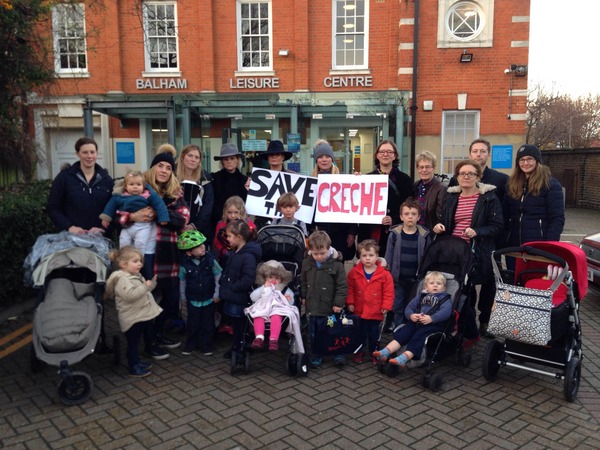 Save Balham Lesuire Centre creche - closed this week