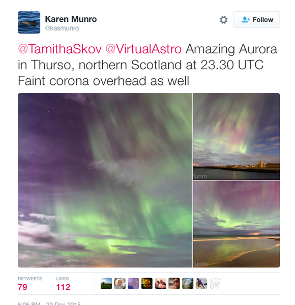 2015/16 Armchair Aurora watching