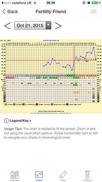 Any temping experts fancy having a look at my chart?