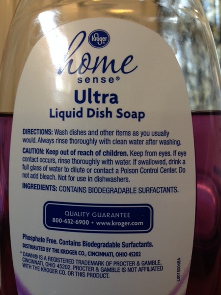 To think you dont rinse dishes after washing them??
